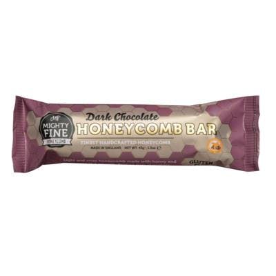 The Mighty Fine Dark Chocolate Honeycomb Bar