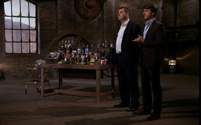 Craft Gin Club founders Jon Hulme and John Burke pitch the idea for the club on BBC’s Dragon’s Den!