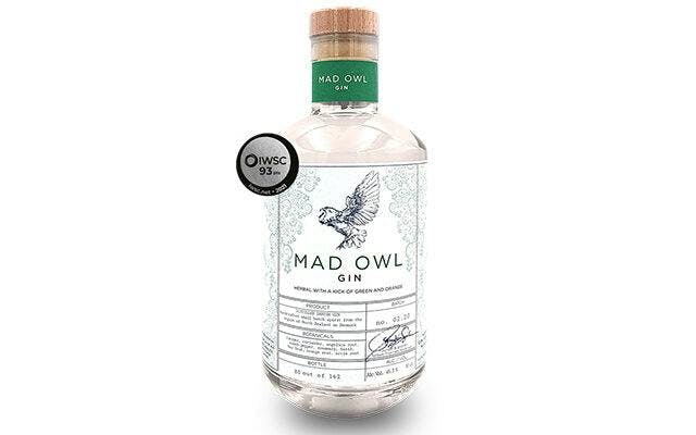 Mad Owl Herbal Gin won Silver at the International Wine &amp; Spirit Competition.