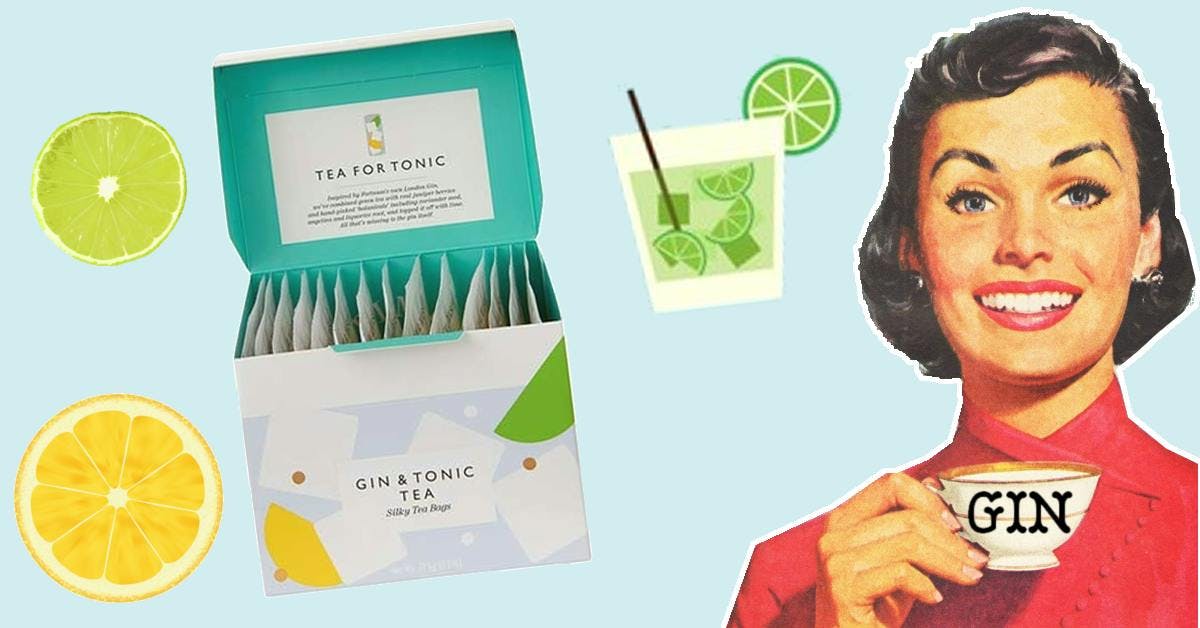 Gin & Tonic tea bags are here to make your afternoon cuppa even better