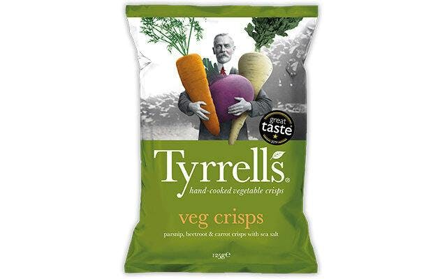 The Tyrrell’s Veg Crisps from our April 2020 Gin of the Month box
