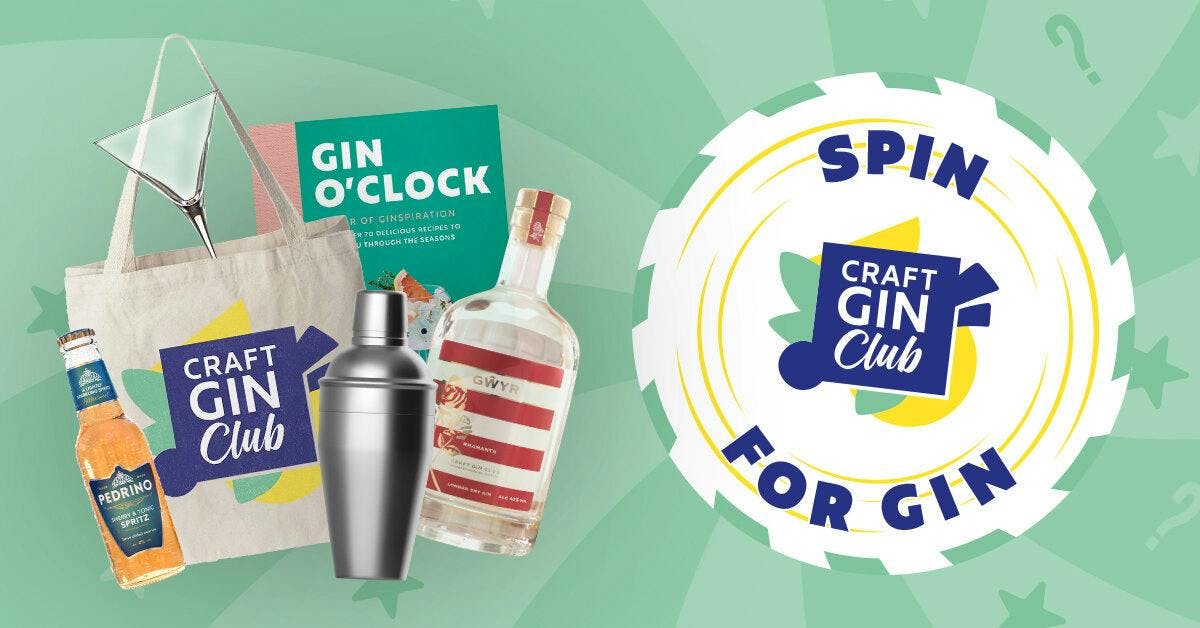 It's time to Spin for Gin and win BIG in our new monthly competition! 