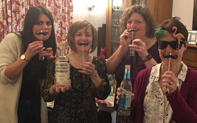 May Ginstagram runner up occitan gin and vermouth silly moustaches