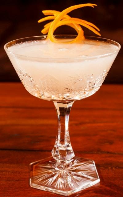 almond of the world gin cocktail