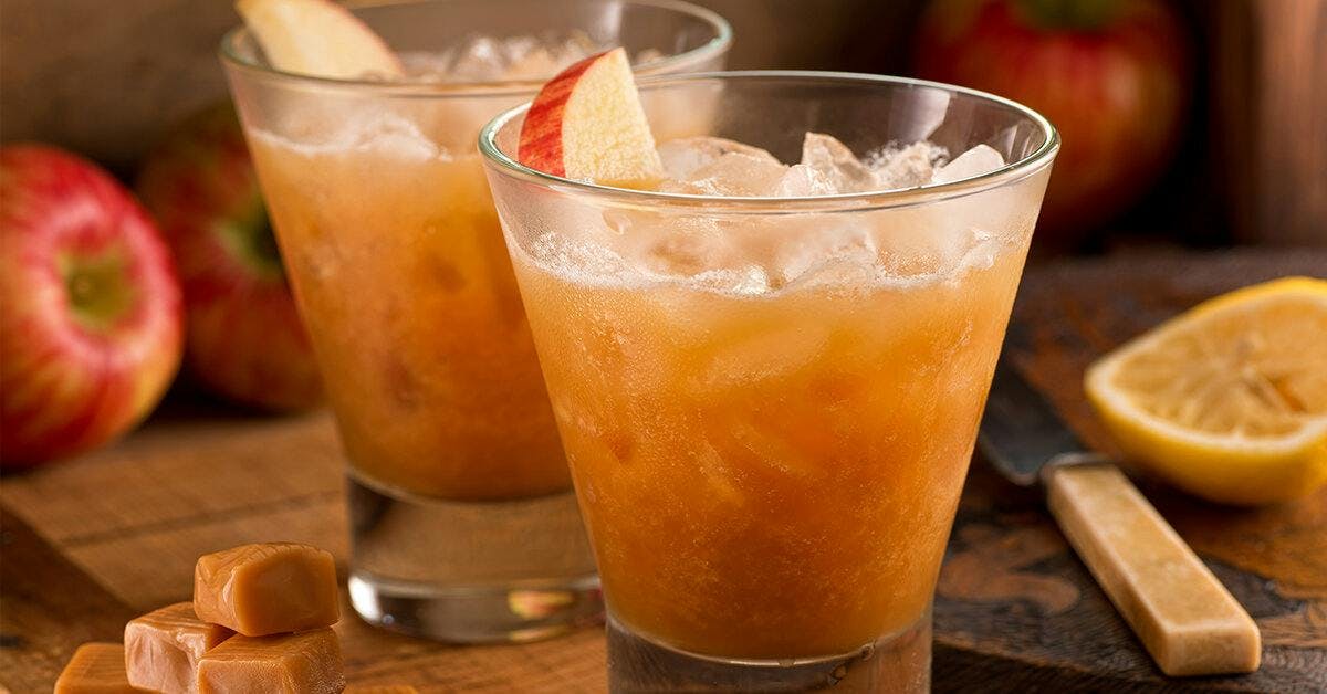 A Toffee Nut Apple cocktail is the taste of the season!