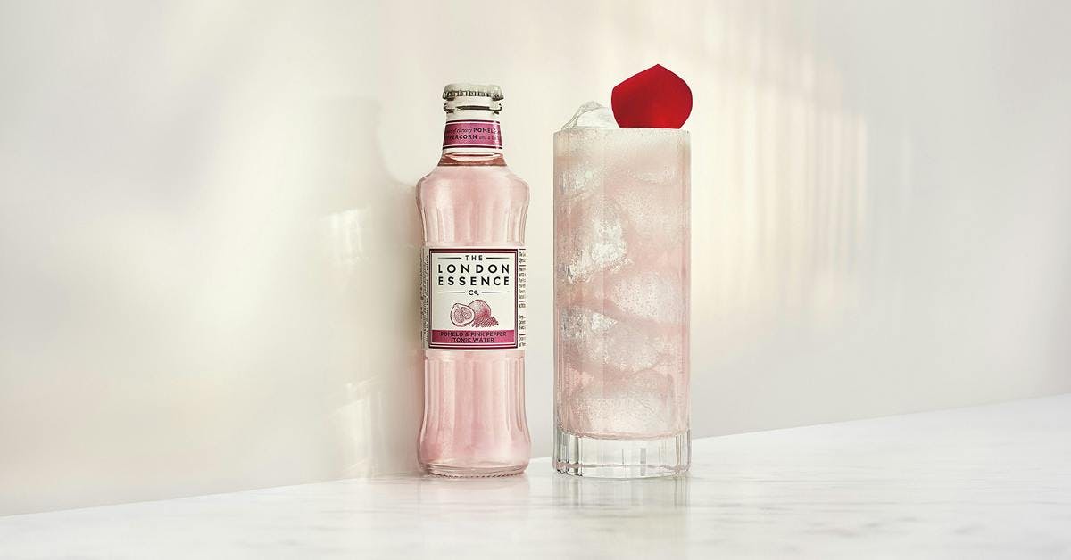 This pink tonic water is the must-have mixer for Spring 2019! 