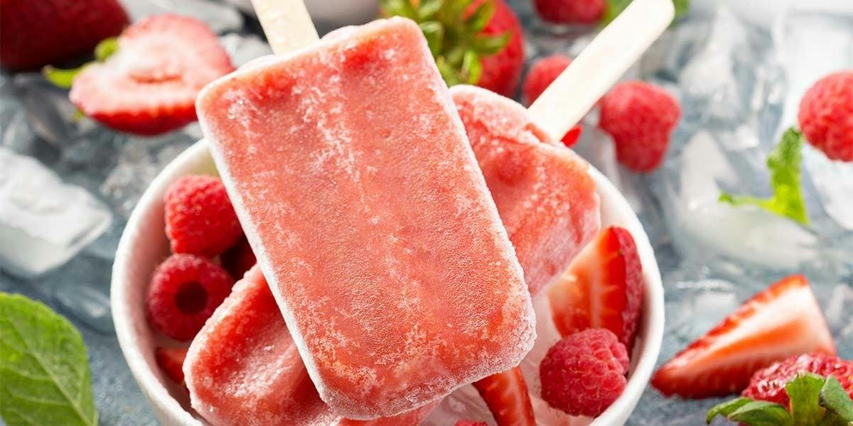 Gin-spiked Ice Lollies? Yes! These fruity ice lolly recipes are perfect for summer parties - it's like having a frozen cocktail on a stick!  