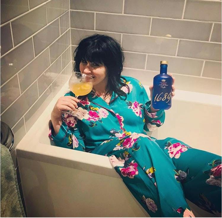 We love seeing our members getting creative with their #Ginstagram pictures - Sarah has really embraced the term ‘bathtub gin’!