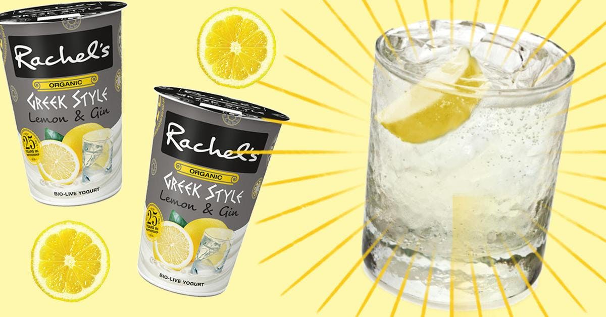 Rise and shine! You can now have GIN YOGURT for breakfast