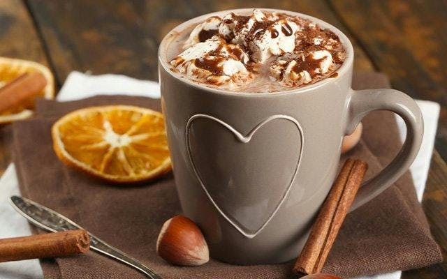 Jaffa Cake Hot Chocolate Recipe with Gin