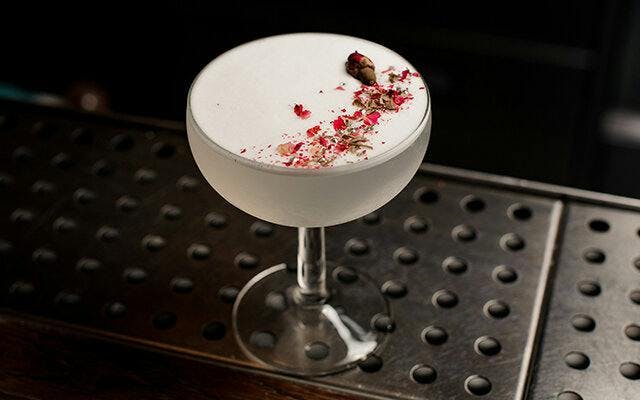 A classic White Lady cocktail - get the recipe &gt;&gt;
