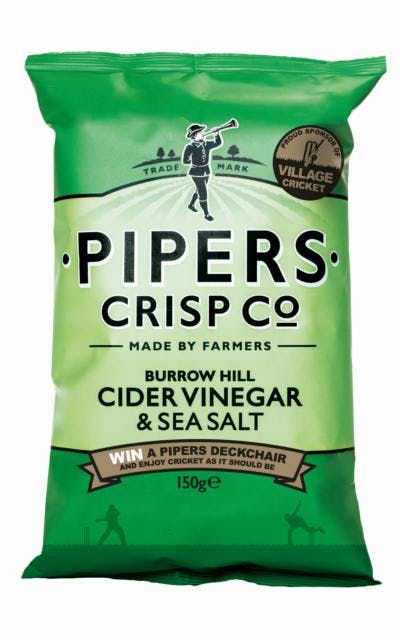 Pipers Crisp Co Burrow Hill Cider Vinegar & Sea Salt