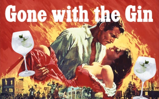 Gone with the Wind gin parody