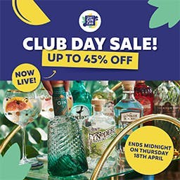 Shop up to 45% off Club Days!