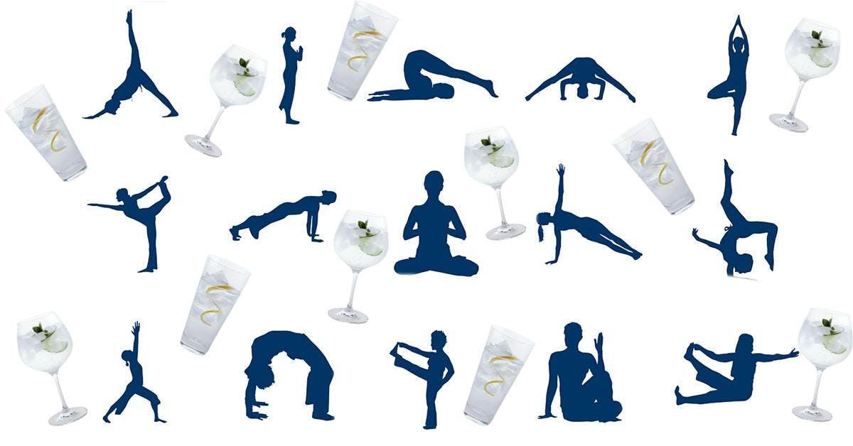 Is gin yoga a 'stretch' too far?