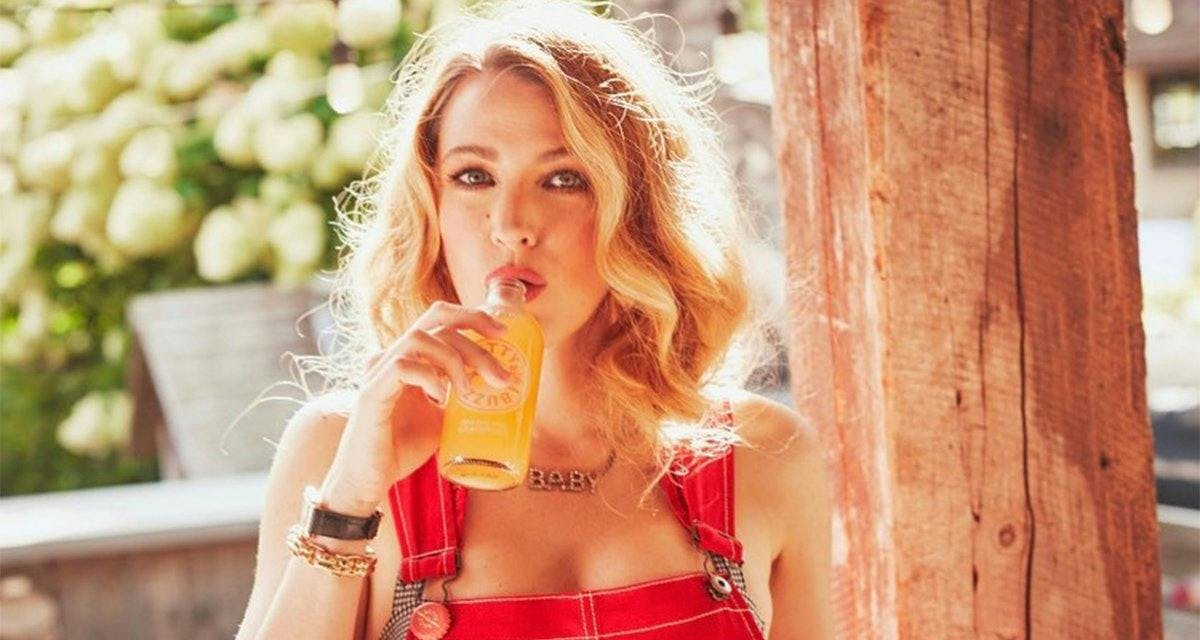 Blake Lively and Ryan Reynolds' drinks brands compete for the spotlight in a hilarious Valentine's video!