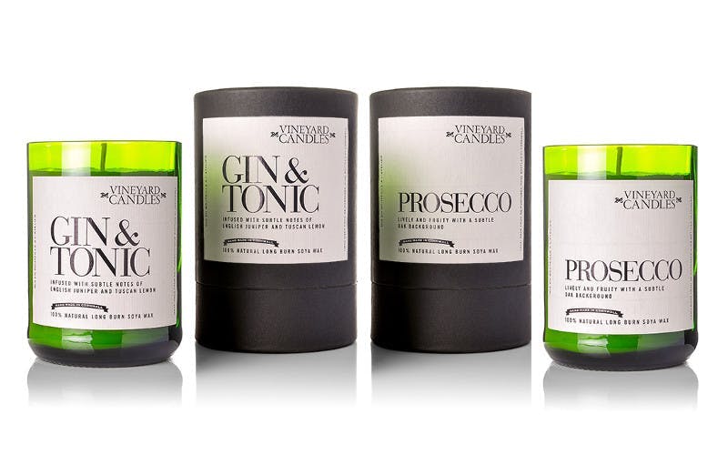 gin and tonic g&t candles