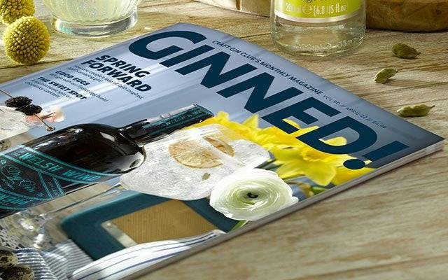 Craft Gin Club's April 2022 edition of GINNED! magazine