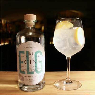 ELG Gin gin tonic perfect serve with lemon