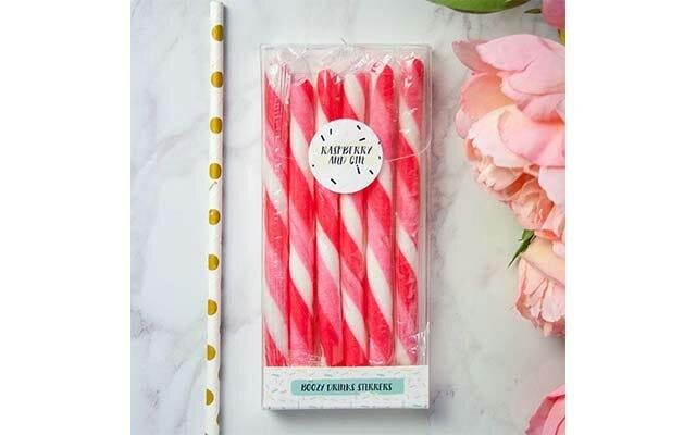 These Raspberry Gin Edible Cocktail Stirrers (£4.95 on Yumbles) are the perfect finishing touch for a pink gin and tonic!