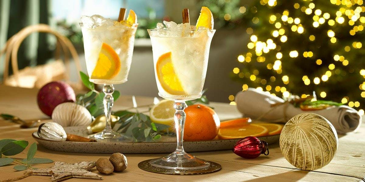 This gin and sherry cocktail is the perfect Christmas tipple using ingredients from your cupboard!