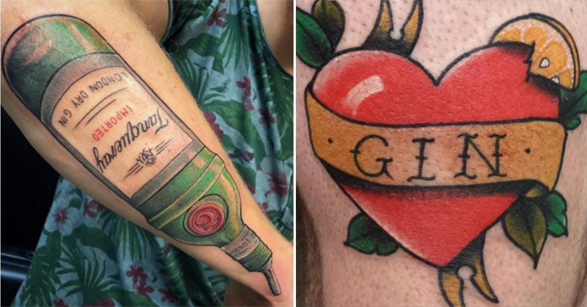 These gin-inspired tattoos are unbelievable!