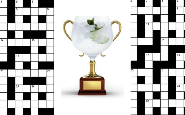 june crossword champion gin copa glass winner