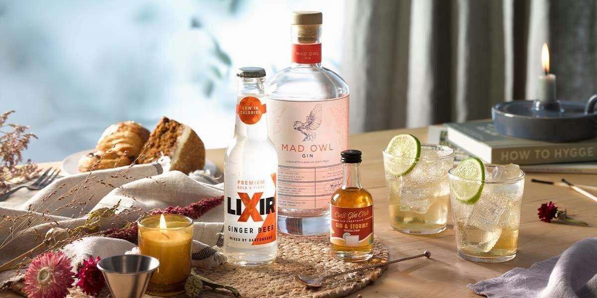 Cosy up with Craft Gin Club's Gin & Stormy cocktail recipe, it's our November 2021 Cocktail of the Month!