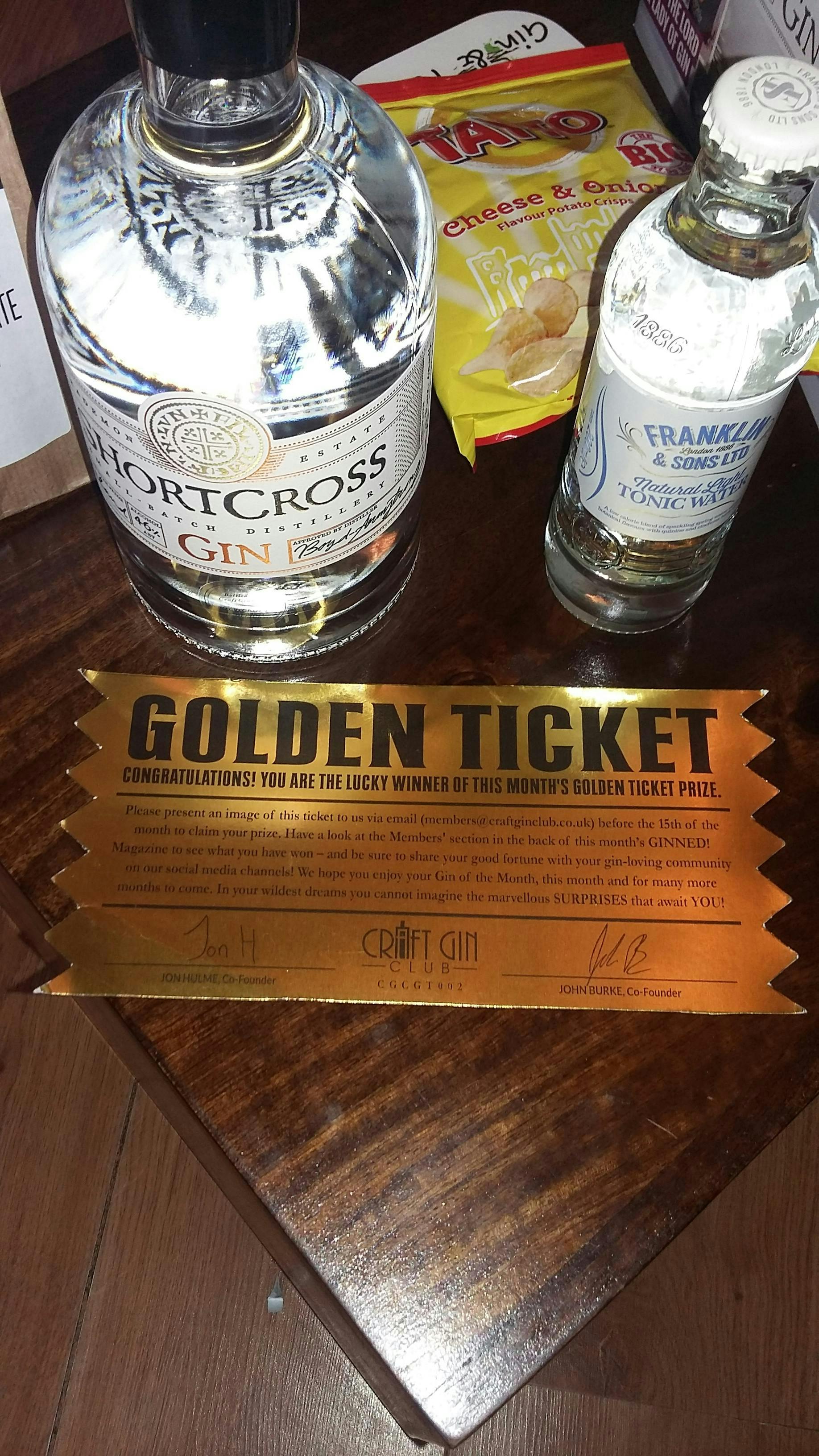 March's Golden Ticket has been found!