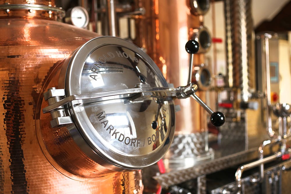 Rocking out the gin tunes with Messy Bessy and Burleigh's Gin at the 45 West Distillery