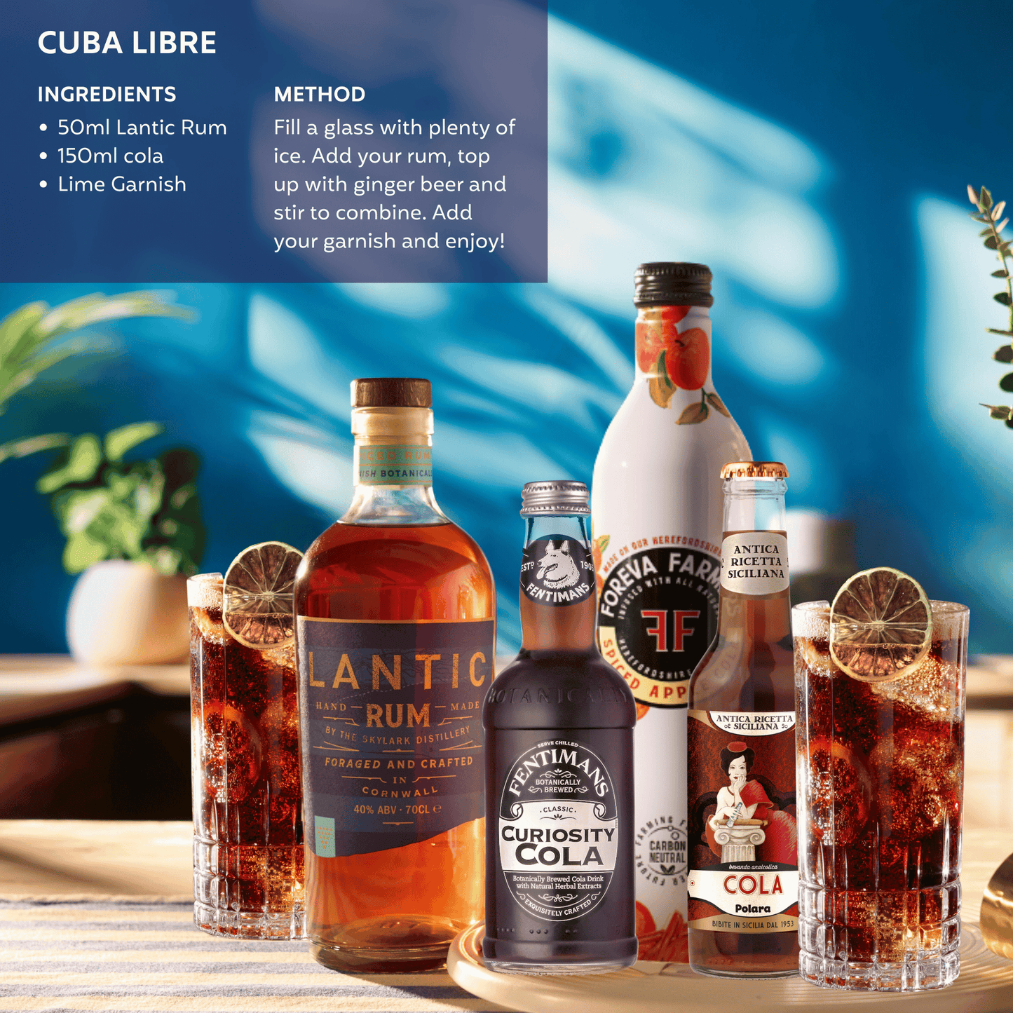 Cuba Libre Cocktail Set