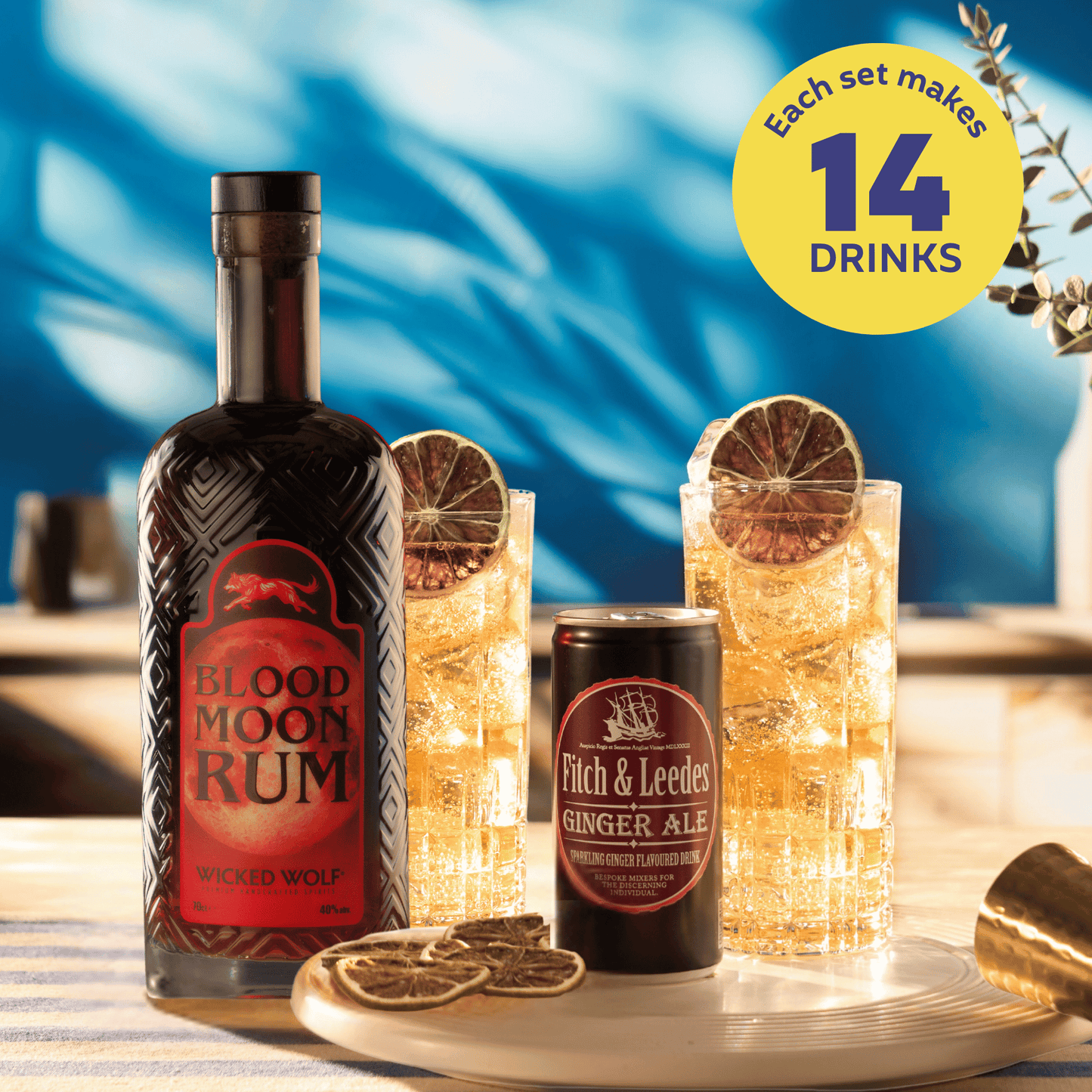 Rum & Ginger Cocktail Set