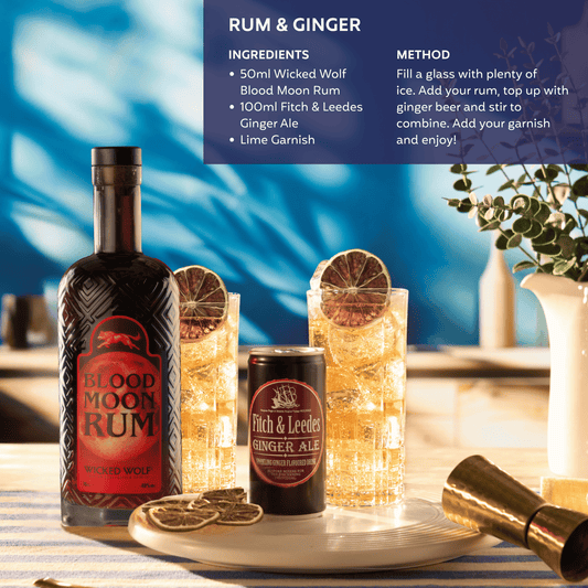 Rum & Ginger Cocktail Set