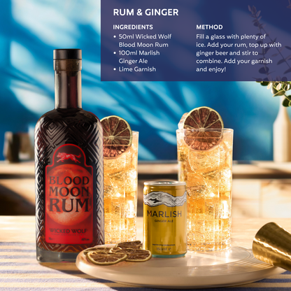 Rum & Ginger Cocktail Set