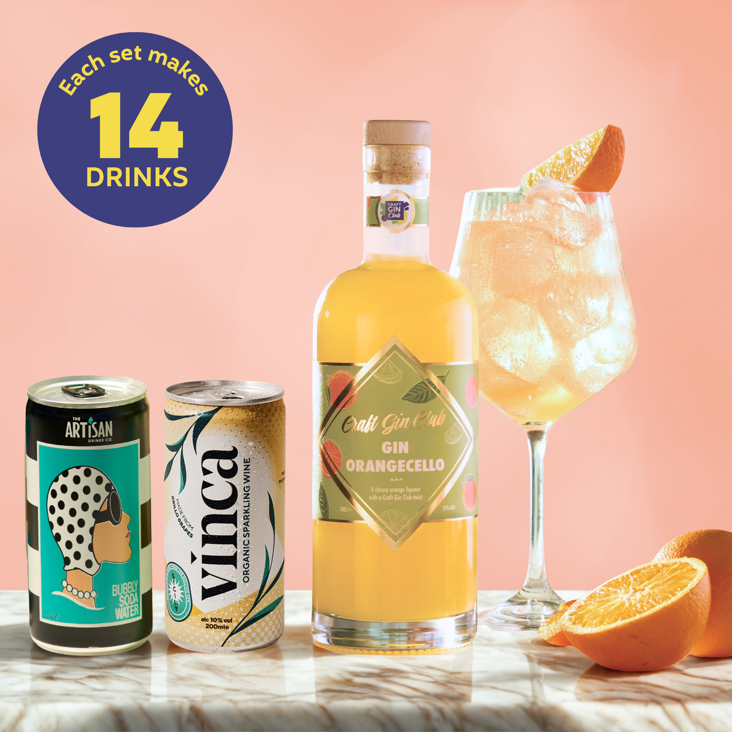 Orangecello Spritz Cocktail Set