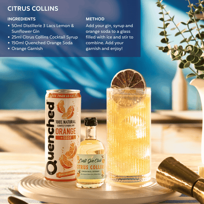 Citrus Collins Cocktail Set