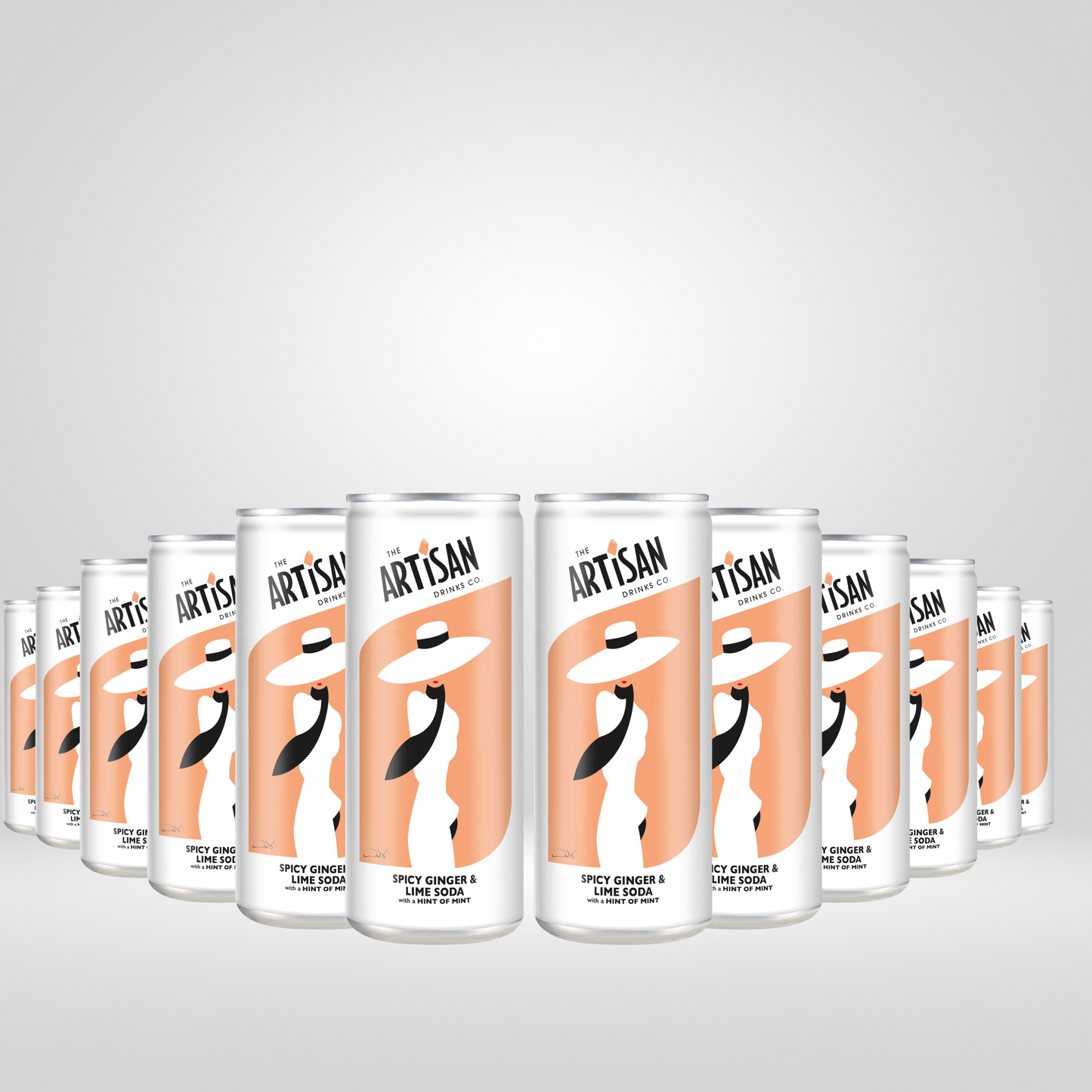 Artisan Spicy Ginger & Lime Soda  (12 x 250ml)