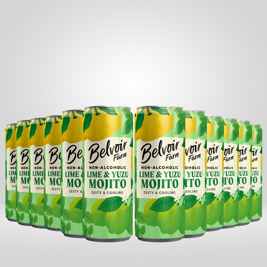 Belvoir Farm Lime & yuzu mojito 0% |  12 x 250ml