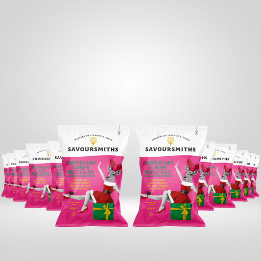 Christmas Ham with Umami Truffle Glaze Crisps | 12 x 40g