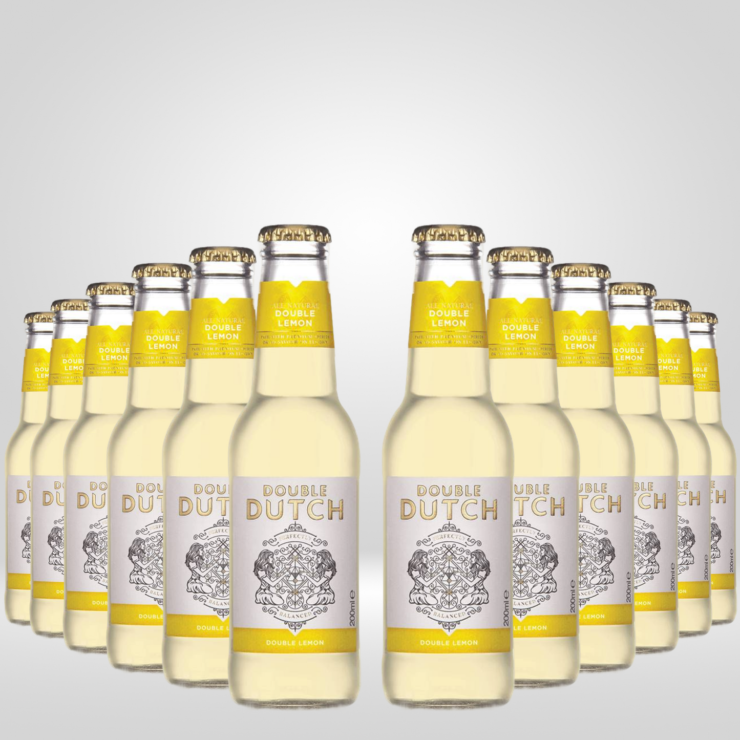 Double Dutch Double Lemon | 12 x 200ml