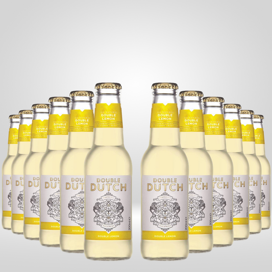 Double Dutch Double Lemon | 12 x 200ml