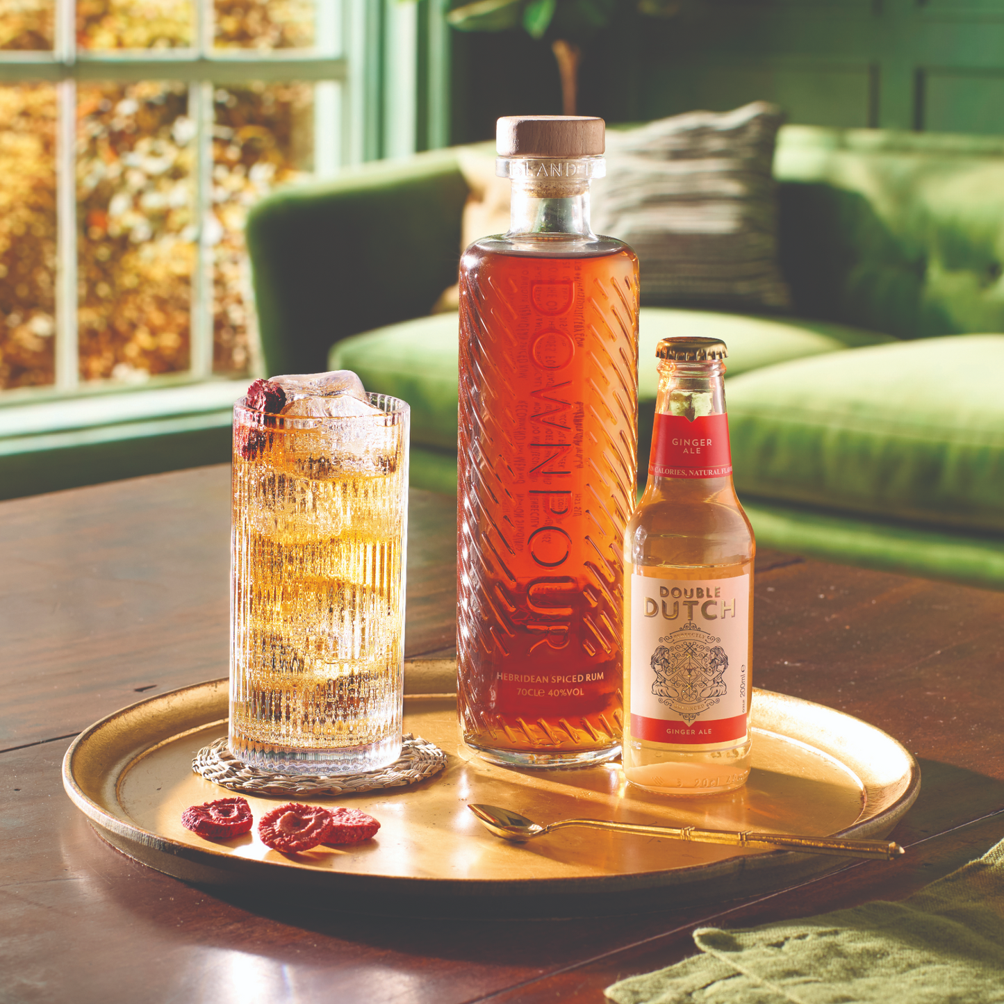 Downpour Rum perfect serve