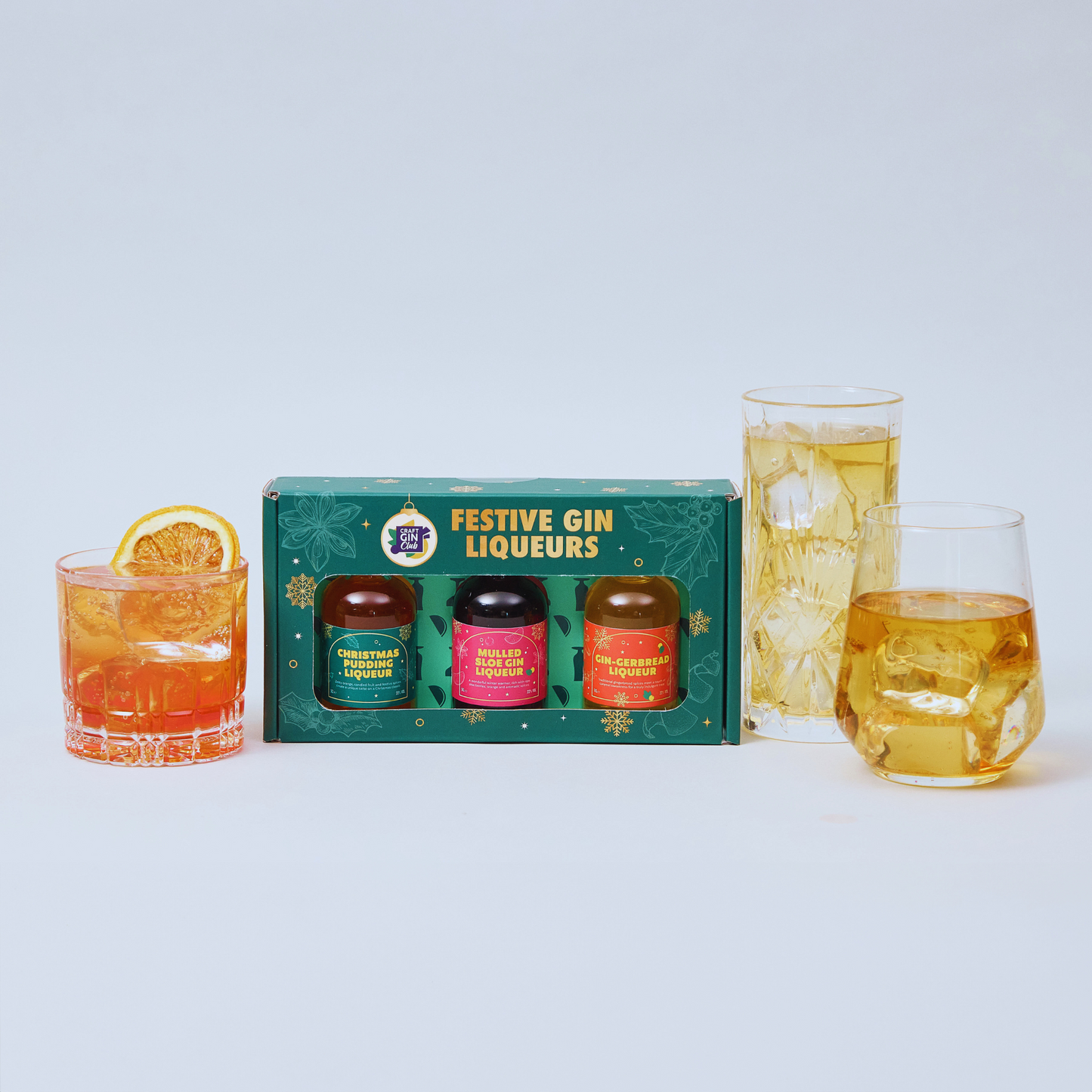 De Toasty Tipple Likeuren Geschenkset | Craft Gin Club Geschenkdozen