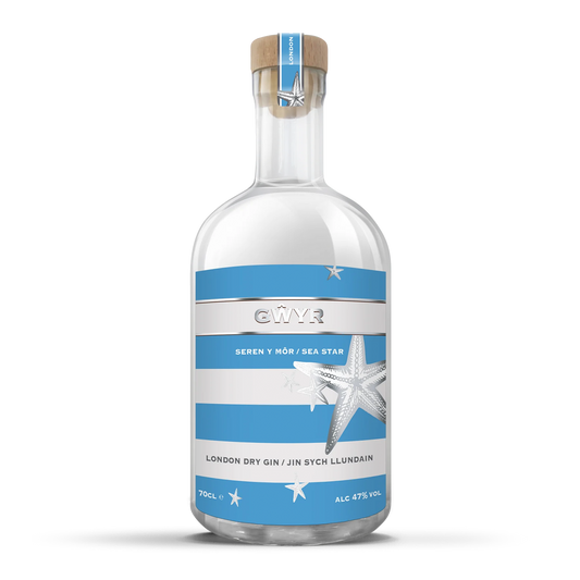 GWYR Sea Star Gin | 47% ABV 70cl