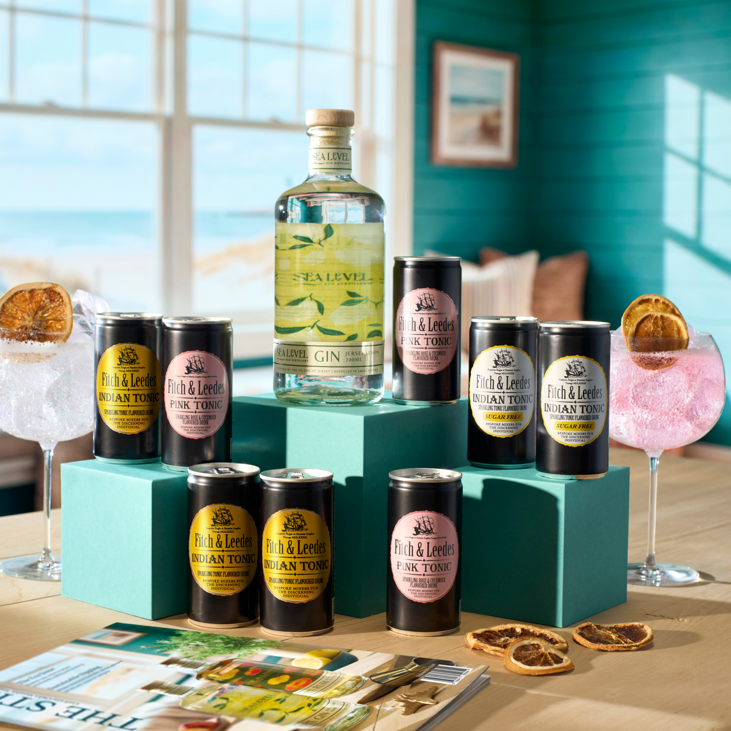 Sea Level Gin and Tonic Box