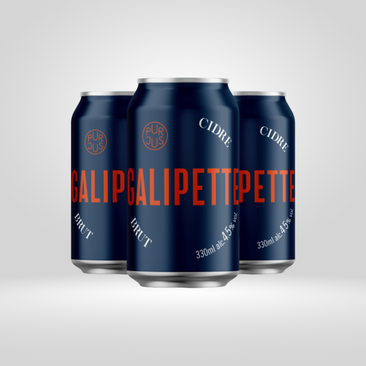 Galipette Brut Cidre | ABV4.5% ( 3 × 330ml)