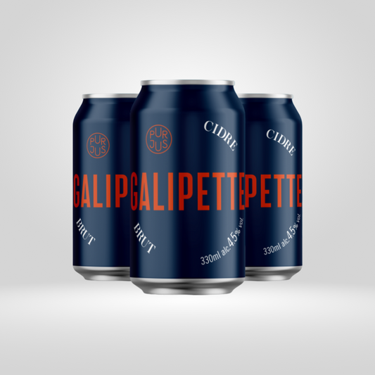 Galipette Brut Cidre | ABV4,5% (3 × 330 ml)