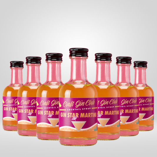 Gin Star Martini Syrup | 7 x 5cl