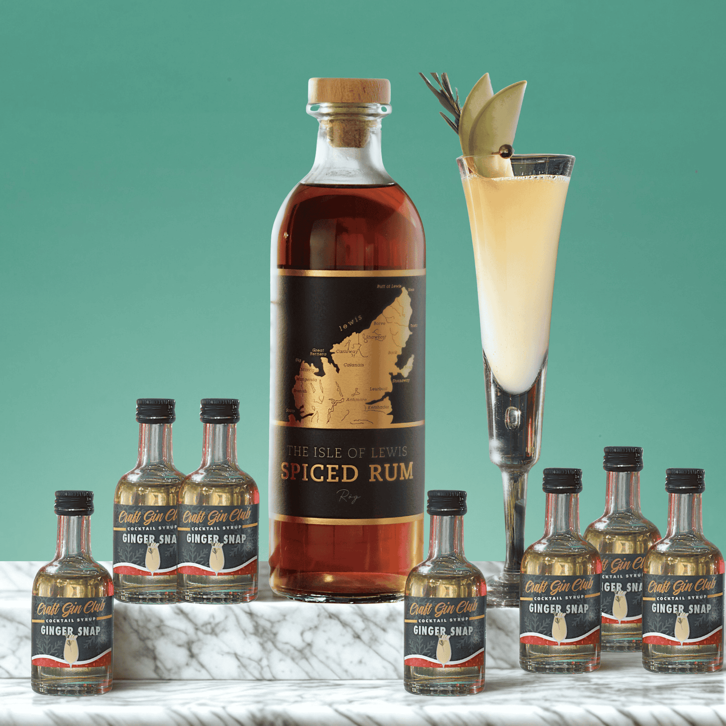 Rum Ginger Snap Cocktail Gift Set | Craft Gin Club Gift Boxes