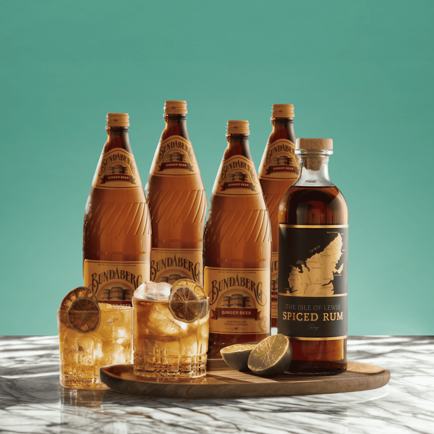 Isle of Lewis Rum & Ginger Gift Set | Craft Gin Club Gift Boxes